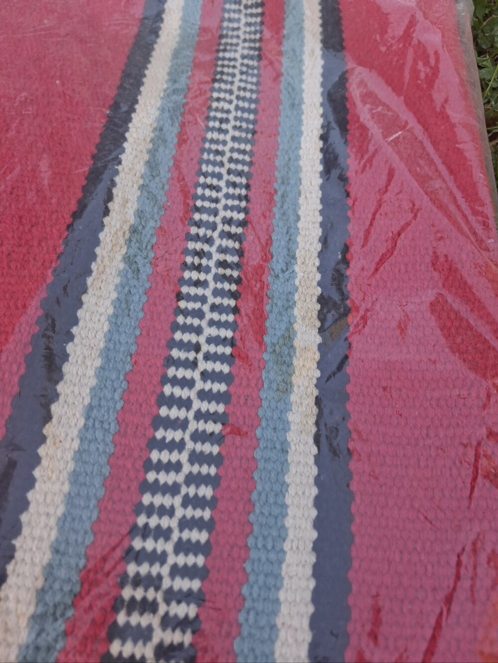 Rustic 100% Cotton Rug - Picture 2 of 7